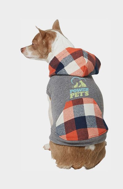 Frisco Plaid Dog & Cat Hoodie - Image 2