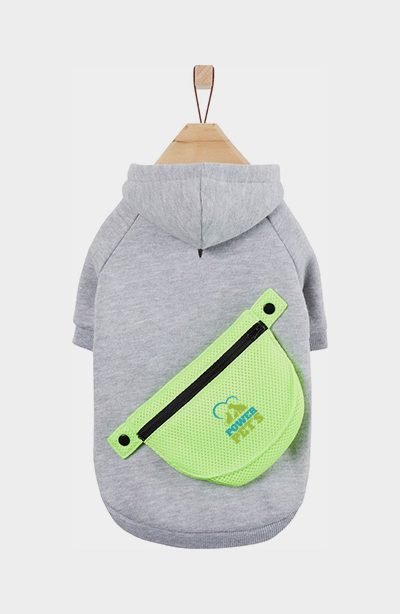 FRISCO Dog & Cat Hoodie with Removable Fanny Pack, XXX-Large - Image 2
